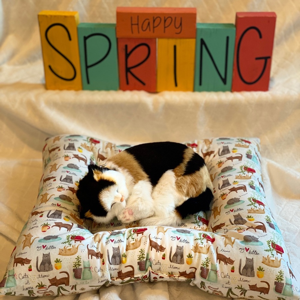 Handmade Reversible Cat/Kitty Bed